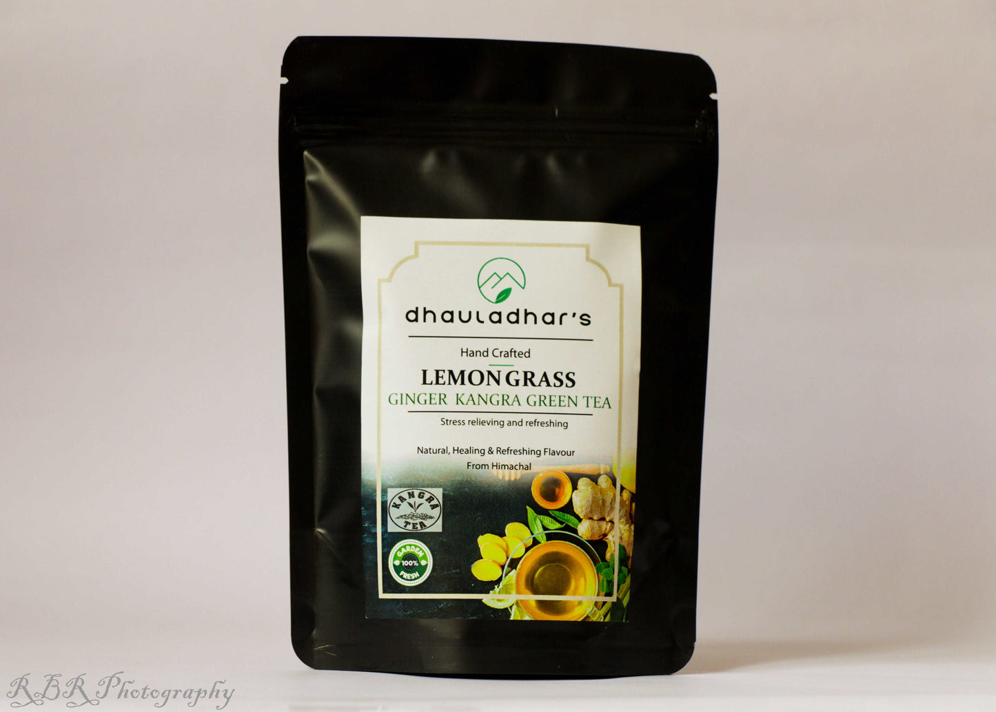 Dhauladhar's lemongrass ginger Kangra green tea